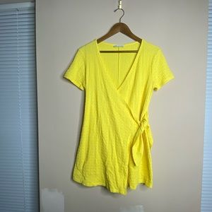 Yellow Zara Short Romper-Large